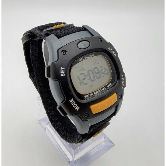 Columbia CL-5000 Digital Alarm Chronograph Quartz Watch New Battery - Picture 2 of 7